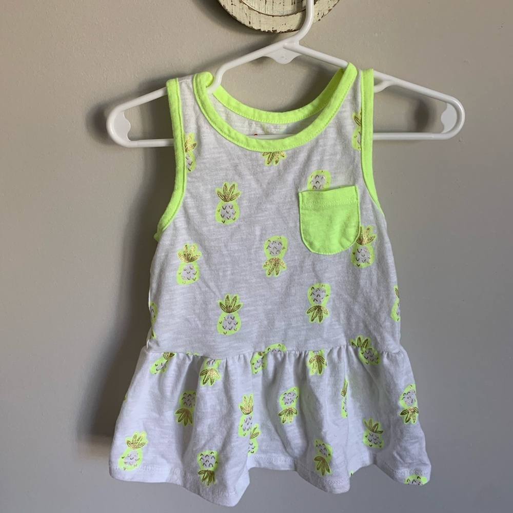 Girls pineapple tank